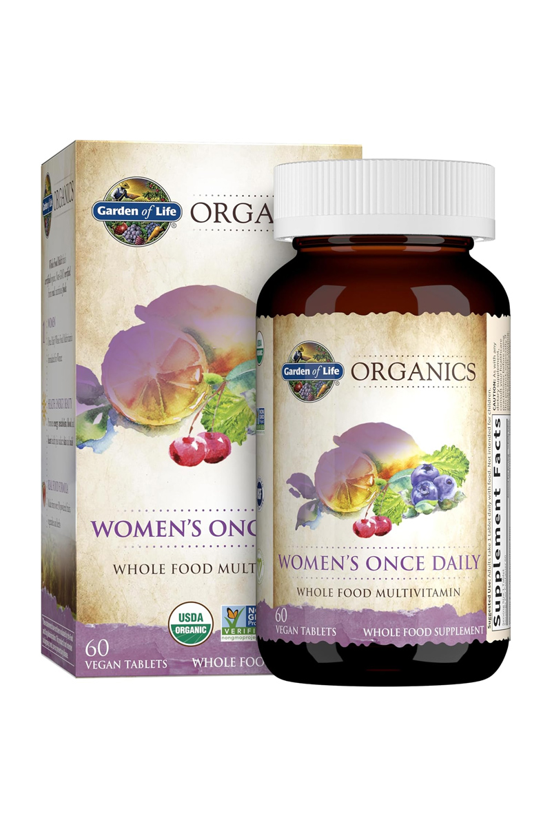 قرص مولتی ویتامین روزانه بانوان Garden of Life - بسته ۶۰ عددی