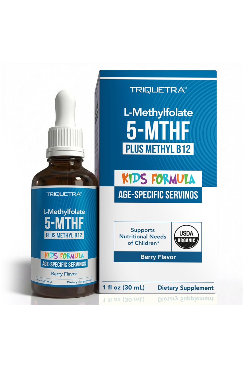 قطره متیل‌فولات و متیل‌کوبالامین کودکان Triquetra Health