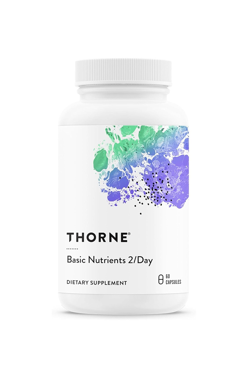 مولتی ویتامین جامع روزانه بدون گلوتن THORNE- بسته ۶۰ عددی