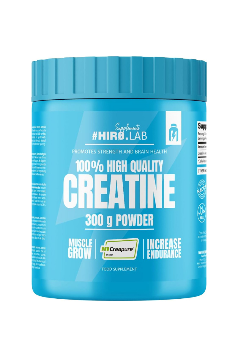 پودر کراتین کیفیت بالا Hiro.lab مقدار ۳۰۰ گرم