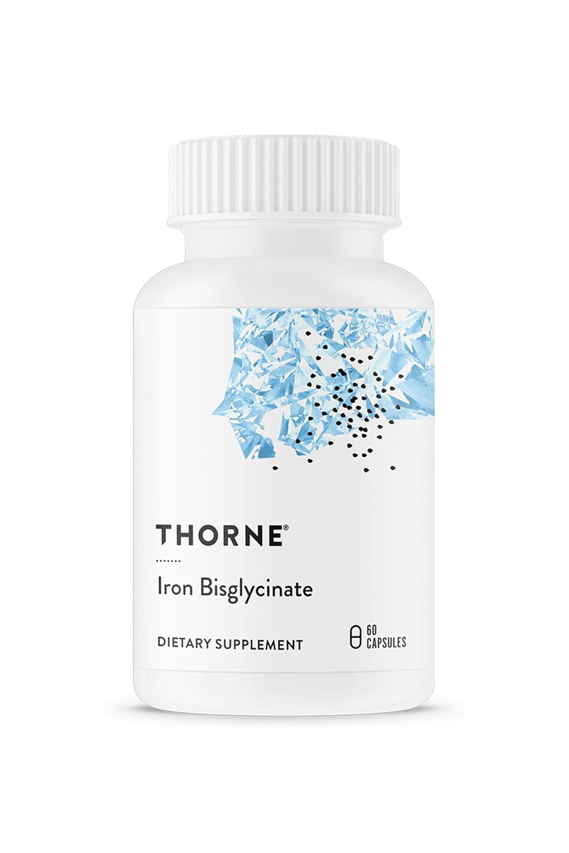 کپسول آهن بیس گلیسینات THORNE- بسته ۶۰ عددی