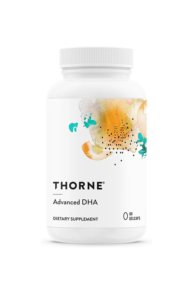 کپسول روغن ماهی امگا 3 DHA پیشرفته THORNE -بسته ۶۰ عددی