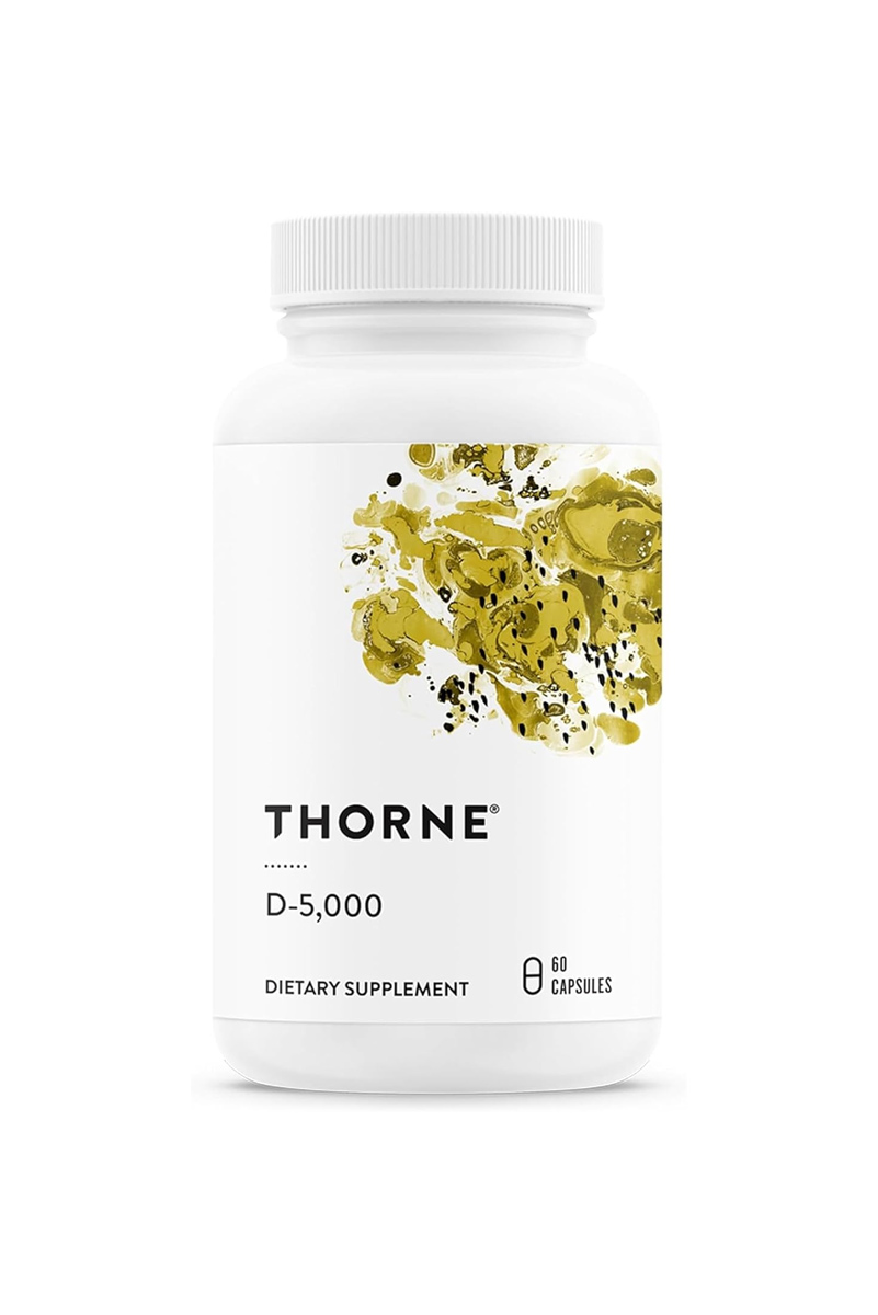 کپسول ویتامین D3 5000IU برند THORNE - بسته ۶۰ عددی